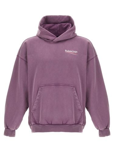 Balenciaga Logo Hoodie - Balenciaga - Modalova