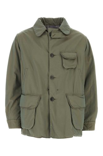 Sage Green Cotton Padded Jacket - Maison Margiela - Modalova