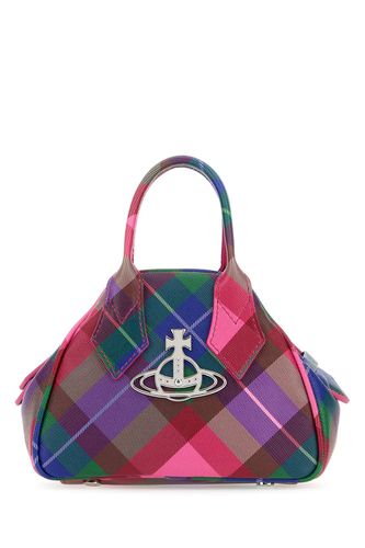 Printed Synthetic Leather Mini Yasmine Handbag - Vivienne Westwood - Modalova