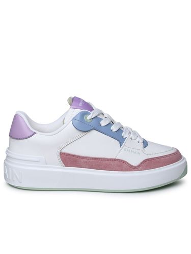 Balmain Multicolor Leather Sneakers - Balmain - Modalova