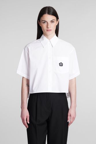 Kenzo Shirt In White Cotton - Kenzo - Modalova