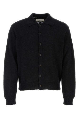 Black Alpaca Blend Cardigan - Our Legacy - Modalova