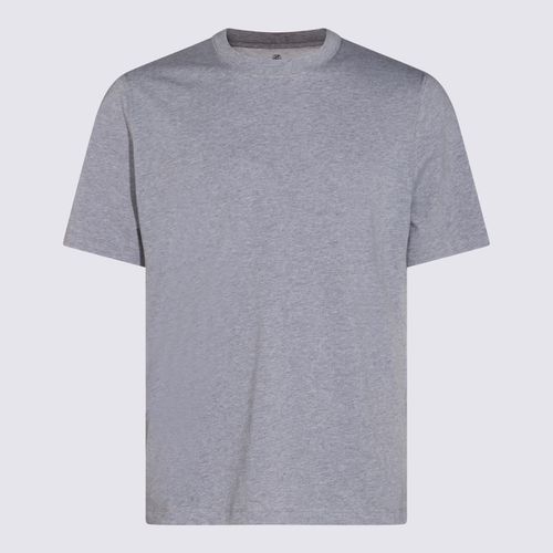 Grey Cotton T-shirt - Brunello Cucinelli - Modalova