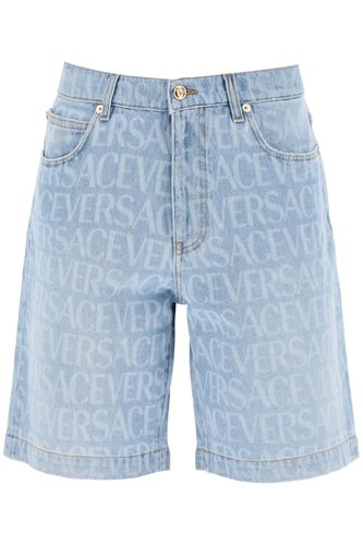 Versace Allover Bermuda - Versace - Modalova