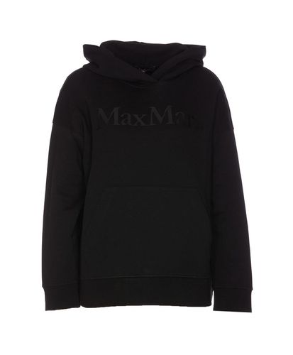 Logo Printed Long-sleeved Hoodie - 'S Max Mara - Modalova