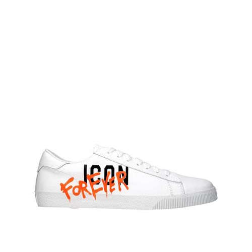 Dsquared2 Leather Icon Sneakers - Dsquared2 - Modalova