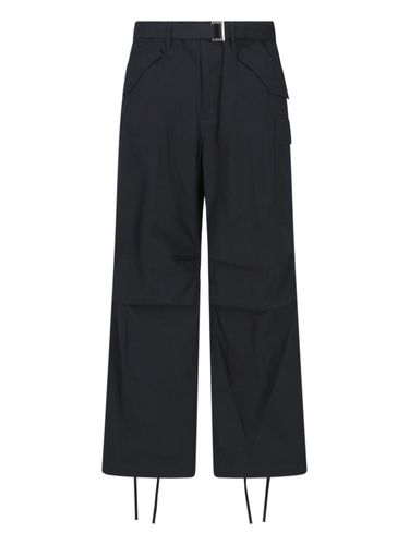 Sacai Belt Detail Pants - Sacai - Modalova