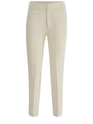 Trousers ariel 27inches Made Of Linen Blend - Dondup - Modalova