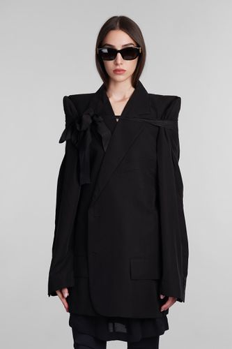 Blazer In Wool And Polyester - Balenciaga - Modalova