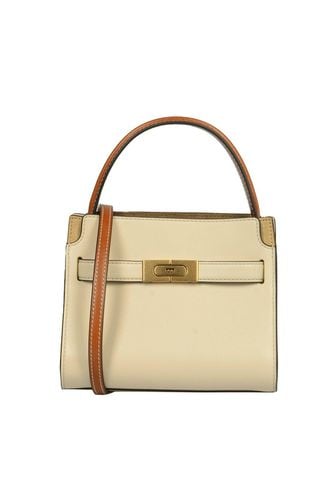 Multicolor Leather Small Double Lee Radziwill Handbag - Tory Burch - Modalova