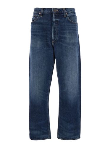 Five-pocket Jeans With Lightened Effect In Regenerative Cotton Man - AGOLDE - Modalova