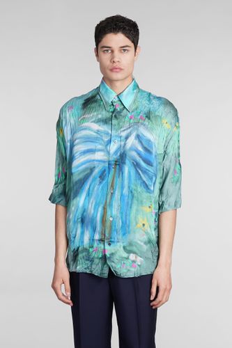 Acne Studios Shirt In Green Viscose - Acne Studios - Modalova