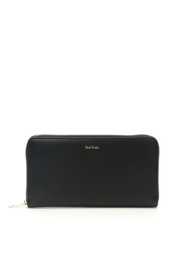 Leather Zip Around Wallet - Paul Smith - Modalova