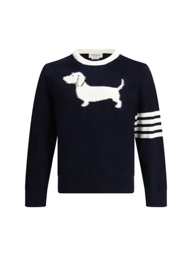 Thom Browne Sweater With Dachshund - Thom Browne - Modalova