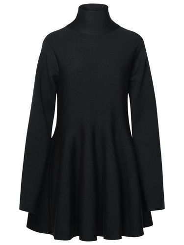 Khaite Black Wool Blend Dress - Khaite - Modalova