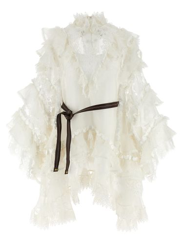 Crush Heart Trim Mini Dress - Zimmermann - Modalova