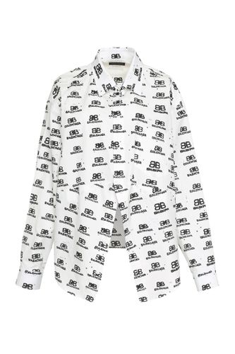 Balenciaga Printed Cotton Shirt - Balenciaga - Modalova