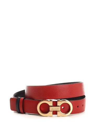 Ferragamo Gancini Reversible Belt - Ferragamo - Modalova