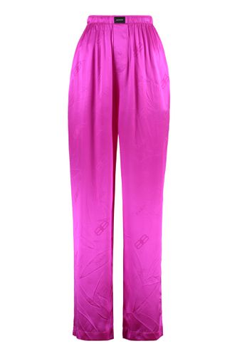 Balenciaga Silk Pajama Pants - Balenciaga - Modalova