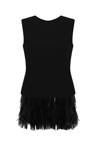 Blouse With Sequin Fringes - Liviana Conti - Modalova