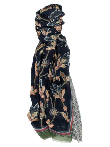 Etro Patterned Reversible Scarf - Etro - Modalova