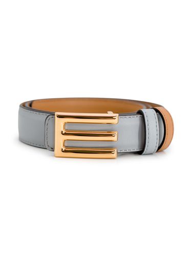 Etro Logo-buckle Leather Belt - Etro - Modalova