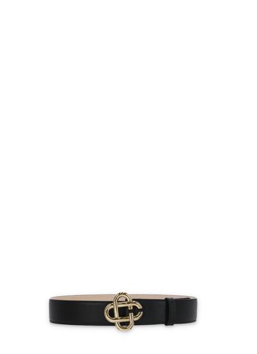 Casablanca Logo Buckle Leather Belt - Casablanca - Modalova