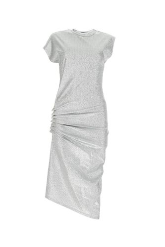 Draped Lurex Midi Dress - Paco Rabanne - Modalova