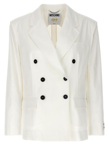 Moschino Double-breasted Blazer - Moschino - Modalova