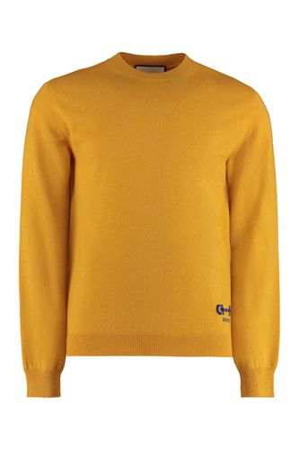 Horsebit Knitted Crewneck Jumper - Gucci - Modalova