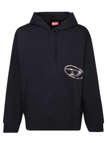 Diesel D-planet Black Hoodie - Diesel - Modalova