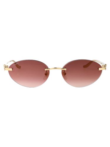 Cartier Eyewear Ct0504s Sunglasses - Cartier Eyewear - Modalova