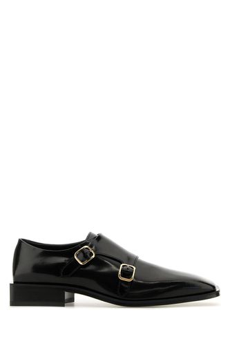 Leather Caracas Monk Strap Shoes - Ferragamo - Modalova