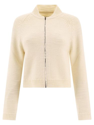 Zipped Knitted Cardigan - Maison Margiela - Modalova