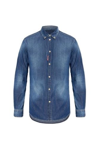 Dsquared2 Long-sleeved Denim Shirt - Dsquared2 - Modalova