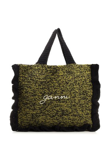 Ganni egret Tote Bag - Ganni - Modalova