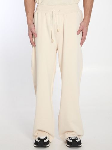 Jogging Trousers With Embroidery - Dolce & Gabbana - Modalova