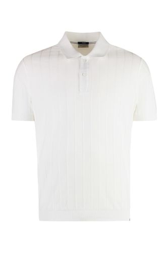 Short Sleeve Cotton Polo Shirt - Paul & Shark - Modalova