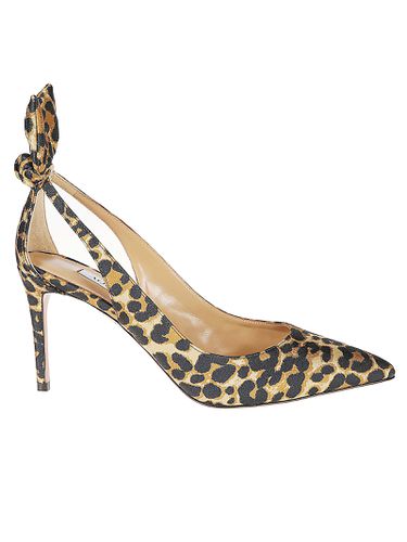 Aquazzura Bow Tie 85 Pumps - Aquazzura - Modalova