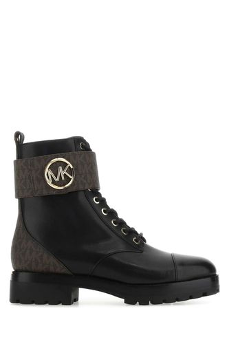 Black Leather Tatum Ankle Boots - Michael Kors - Modalova