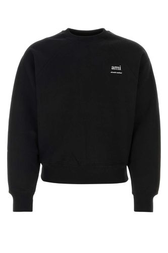 Stretch Cotton Sweatshirt - Ami Alexandre Mattiussi - Modalova