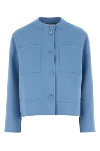 S Max Mara Light Blue Wool Jacket - 'S Max Mara - Modalova