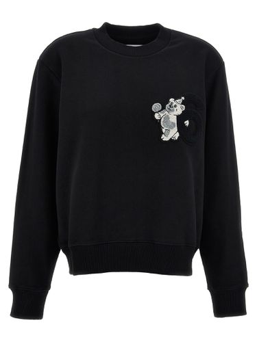 Logo Patch Sweatshirt - MM6 Maison Margiela - Modalova