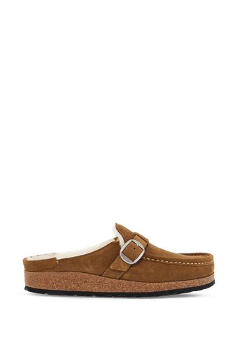 Buckley Shearling Suede And Fur Slippers - Birkenstock - Modalova