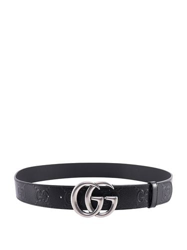 Gucci Black Leather Belt - Gucci - Modalova