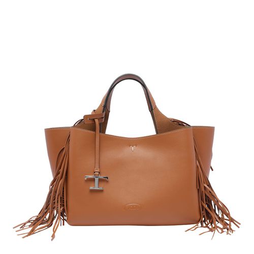 Tod's Fringed Leather Handbag - Tod's - Modalova