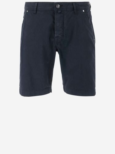 Stretch Cotton Short Pants - Jacob Cohen - Modalova