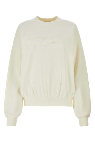 Ivory Stretch Polyester Blend Sweater - Alexander Wang - Modalova