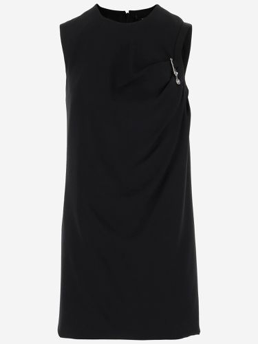 Versace Satin Dress With Safety Pin - Versace - Modalova