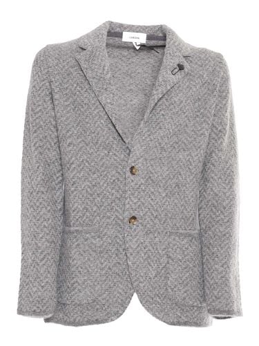 Lardini Man Knitted Jacket - Lardini - Modalova